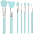 thumbnail image 1 of Kit aplicador de brochas Jaasuee, 7 unidades, para maquillaje en crema y resina, 1 of 7