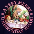 thumbnail image 3 of CafePress - ALICE MAD HATTER Unbirthday Pink Copy Women's - Pullover Hoodie, Classic & Comfortable Hooded Sweatshirt, 3 of 4