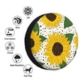 thumbnail image 5 of Easygdp Sunflowers Wheel Sun Guard, Spare Tire Cover,Universal Trailer Suv Truck Camper Travel,Easy To Install And Remove -14 Inch, 5 of 9
