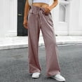 thumbnail image 2 of Plaid Pajamas Pants Women Cute Gingham Pants Trendy Cozy Checkered Pjs Casual Drawstring Elastic Pajama Bottoms Trousers Light Brown L, 2 of 7