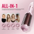 thumbnail image 3 of MATSKY 1.5" Pink Thermal Brush, Ionic Heated Round Curling Brush for Fine Hair, 5 Heat Settings, Frizz Control Volumizer, 3 of 7