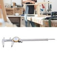 thumbnail image 4 of Dial Caliper, Accuracy 0.02mm Vernier Caliper Silver Lock Screws Steel With Storage Box For Auto Mechanic For Jewelry For Woodworking For Metal Processing, 4 of 8