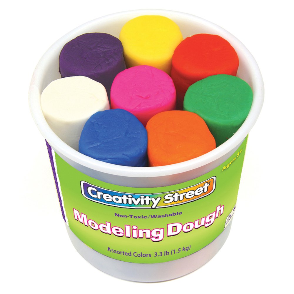 Creativity Street® Modeling Dough, 8 Assorted Colors, 3 oz Per Color