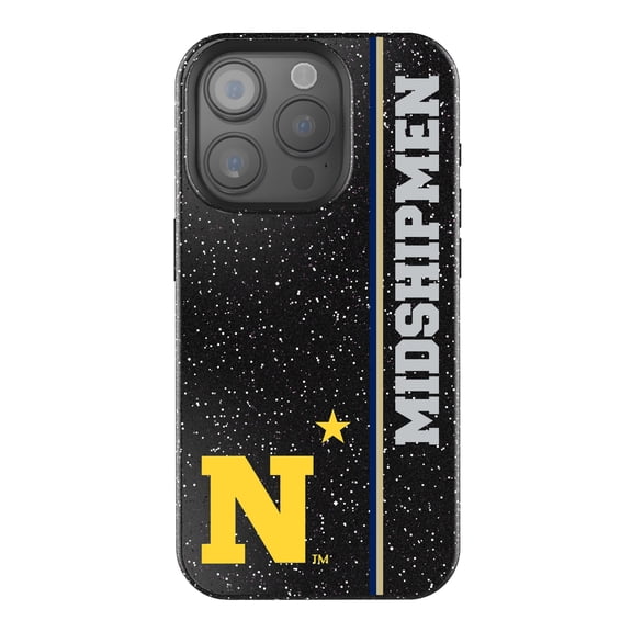 Keyscaper Black Navy Midshipmen iPhone Bling Case
