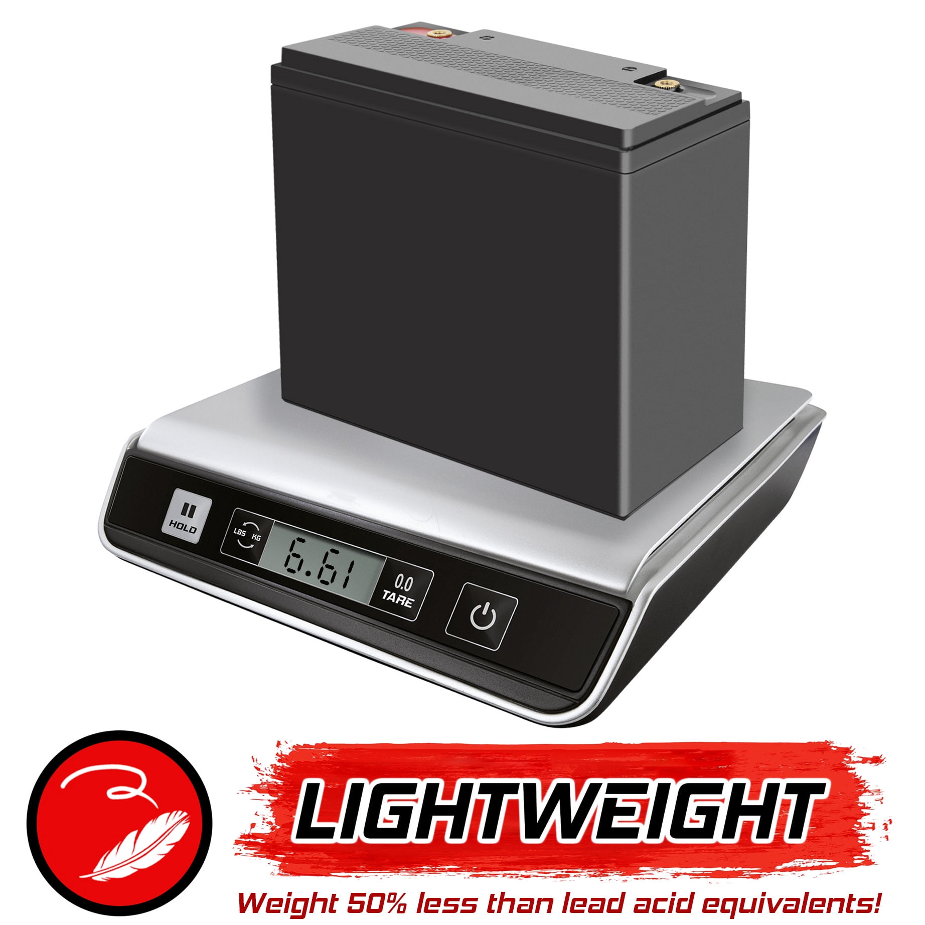 Banshee 12V 20Ah LiFePO4 Battery | Comparable to Bioenno BLF-1220A | Deep Cycle with BMS for Solar Storage, Outdoor, UPS Use