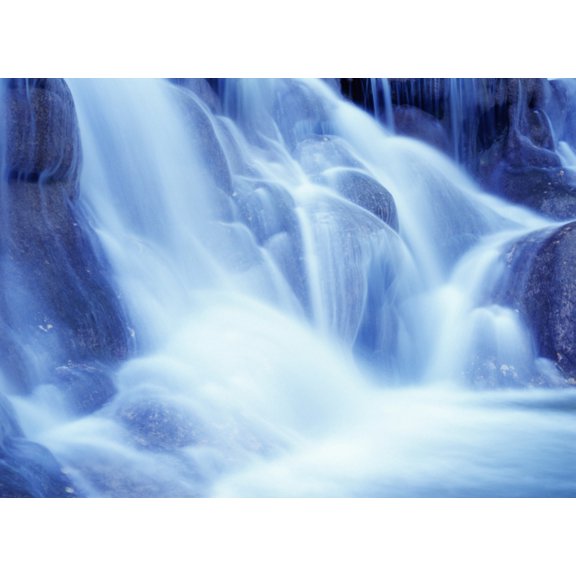Detail Of Dunns River Falls Canvas Art - Ian Cumming  Design Pics (36 x 26)
