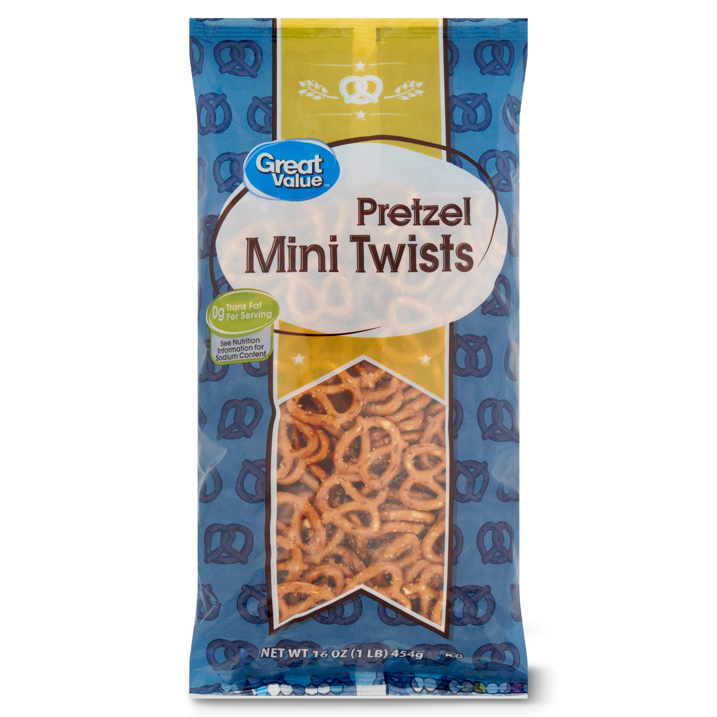 Great Value Pretzel, Mini Twists, 16 oz