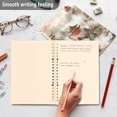 thumbnail image 4 of FORMRS 1-Subject Spiral Notebook 8" x 5" College Ruled 60 Refillable Sheet A5 Hard Cover, Red Mountain Pattern, 4 of 7