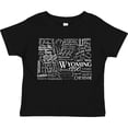 thumbnail image 3 of Inktastic Wyoming State Word Salad Boys or Girls Toddler T-Shirt, 3 of 5