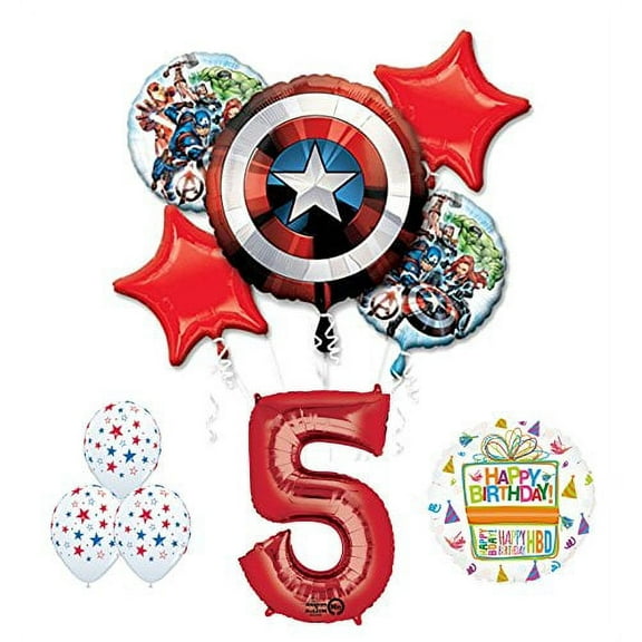 The Ultimate Avengers Super Hero 5th Birthday Party Supplies