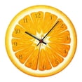 thumbnail image 4 of Reloj de Pared con Radio Baoblaze Reloj de Ruidos Tic Decoración Del Cuarto de Estar Naranja 30cm, 4 of 8