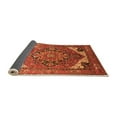 thumbnail image 2 of Ahgly Company Indoor Round Oriental Orange Industrial Area Rugs, 5' Round, 2 of 4