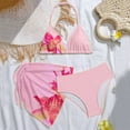 thumbnail image 4 of Gunia Swimsuits For Teen Girls 2 Piece Floral Print Bikini Swim Bathing For Kids Summer Beach Bathing Suit 11-12 Years, 4 of 6