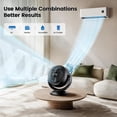 thumbnail image 4 of EasyAcc Air Circulator Desk Fan,11-Inch Quiet 35dB Oscillating Fan with 90&Acirc;&deg; Vertical & Horizontal Rotation,Remote Control, Ene, 4 of 8