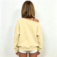 thumbnail image 5 of BOOMNY Child Girls Sweatshirts Oversized One Shoulder Sweatshirt for Kids Fashion Fall Winter Pullover Tops, 5 of 5