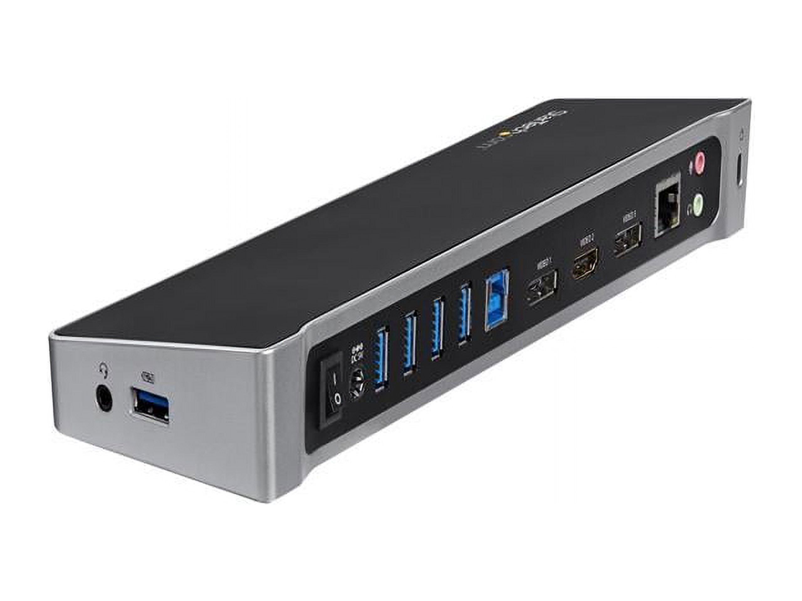 StarTech Triple-Monitor Docking Station for Laptops - USB 3.0