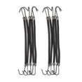 thumbnail image 2 of 20pcs Ponytail Hooks Elastic Bands Hair Styling Headband Hair Claw--black, 2 of 5
