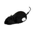 thumbnail image 2 of Interactive Cat Toys, Interactive Cat Toys for Indoor Cats, Black Cat Plush, Catnip Toys Mouse, 6X2X2 in Plush Fabric Self-Moving Wind-Up Mechanism Mouse That Hops, Wags Tail to, 2 of 5