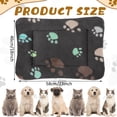 thumbnail image 2 of Pack de 4 alfombrillas Tuanse para mascotas, de forro polar reversible, 58 x 46 cm, 2 of 7