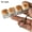 D, variant on Caramel Bread Keyboard Fidget Toy Crisp Mechanical Click Sound Fidget Clicker Keychain, Quiet Anxiety Relief Toy for Adults, for Work Travel Home