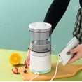 thumbnail image 3 of Hands Free Electric Juicer For Orange, Lemon, Apple, Tomato, Grape, Usb Powered, Detachable And Washable, 3 of 5