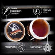 Suavecito Firme Strong Hold Hair Pomade for Men, 4 oz