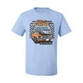 thumbnail image 2 of Ford Mustang Mach 1 Horse Power Classic Racing | Mens Cars and Trucks Graphic T-Shirt, Light Blue, Medium, 2 of 4