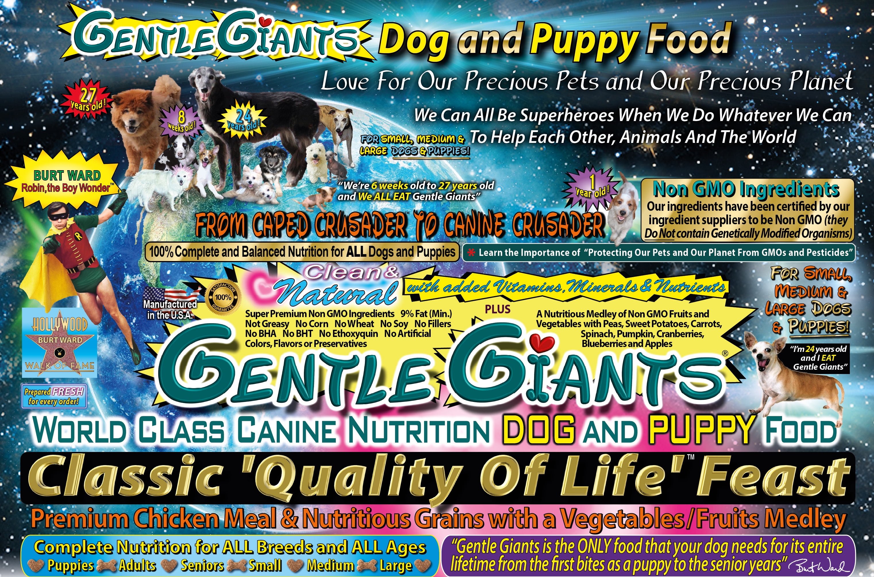 Burt ward dog food cheap walmart