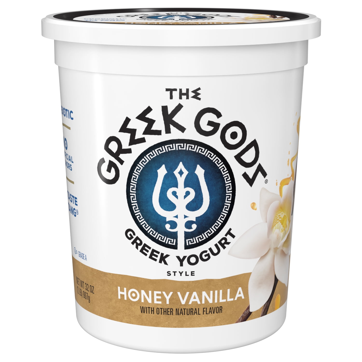 Oikos Triple Zero 17g Protein Vanilla Greek Yogurt, 100 Calories