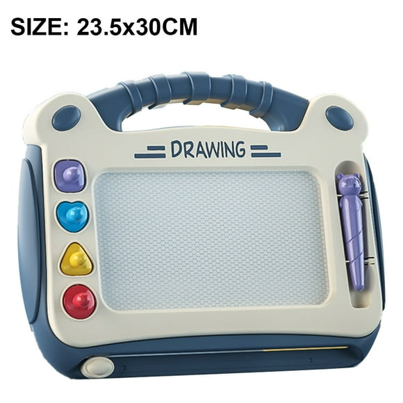 Magnetic Doodle Board, Magnetic Erasable Drawing Pad Gift for Kids Toddler (pink/blue/green) Graffiti Board Writing Board