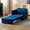 Blue, variant on PONPRNGY 3-in-1 Convertible Sleeper Chair Bed for Adult, 74" Extra Long Pull-Out Sleeper Sofa Bed with Wing Table, USB Charging & Bottom Storage, Living Room Single Sleeping Chair