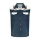 thumbnail image 3 of Camisas de Cuello para los Hombres de Moda Casual Imprimir Turndown Cuello sin Mangas Bolsillos Deportivos Tanque, Ligero Top de Verano, 3 of 5