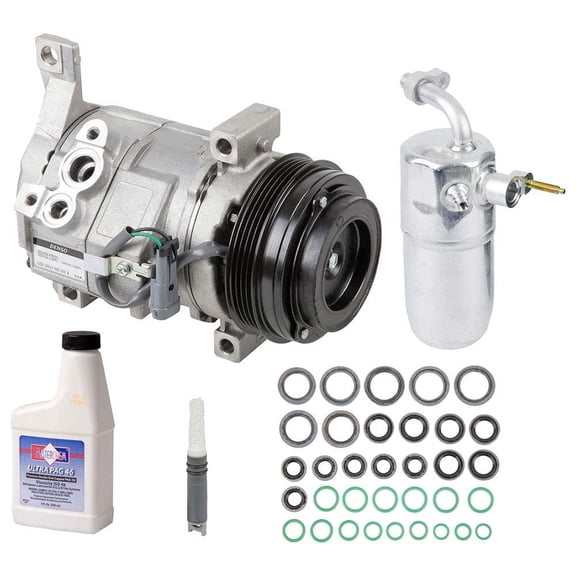 For Chevy Silverado 1500 GMC Sierra 1500 OEM AC Compressor w/ A/C Repair Kit - BuyAutoParts
