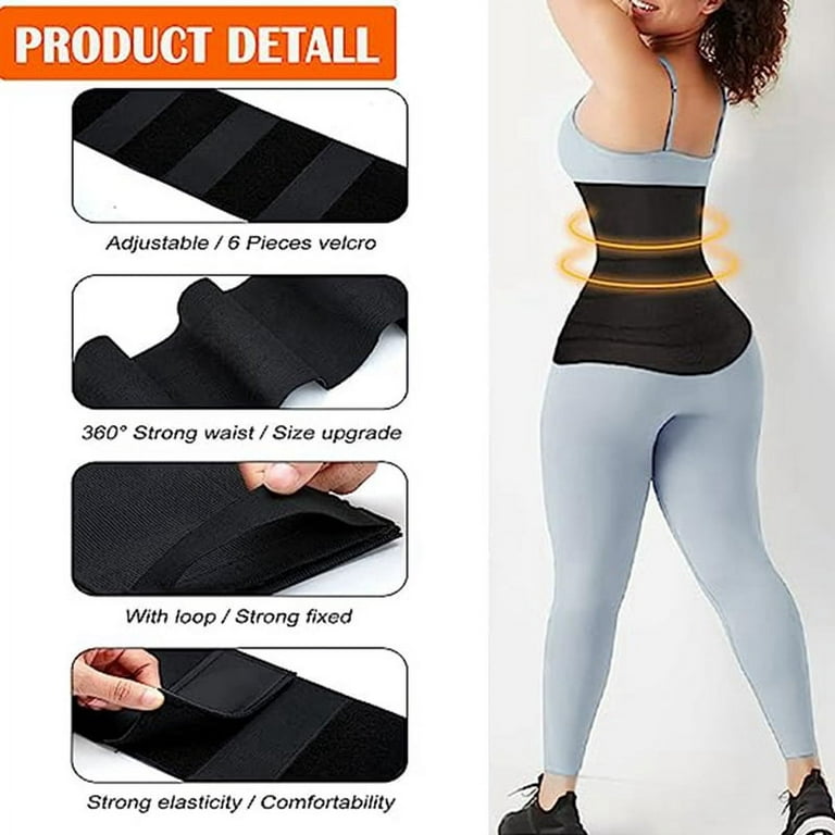 Waist Trainer For Women Lower Belly Fat Waist Wrap Plus Size