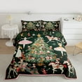 thumbnail image 2 of Homewish Cartoon Nutcracker Bedding Comforter Set 2pcs for Kids Children Teens,Merry Christmas Tree Twin Comforter Sets Microfiber,Happy Xmas Breathable Bedding Set,Ultra Soft Home Decor,Reversible, 2 of 8
