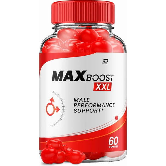 Max Boost XXL Gummies for Men – MaxBoostXXL Male Gummy All-Natural Reviews, 1 Pack, 60 Gummies