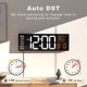 thumbnail image 5 of Reloj de pared JALL digital grande de 16 pulgadas con temporizador y alarma, 5 of 8