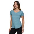 thumbnail image 1 of RBX Active Women's Space Dye Ultra Soft Stretch Short Sleeve Tee, 1 of 5