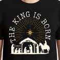 thumbnail image 3 of The King is Born – T-Shirt, Hoodie & Sweatshirt – Christian Apparel – Inspirational Gift, 3 of 6