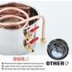 thumbnail image 4 of QinaQin Destilador de acero inoxidable de 38 L con termómetro integrado, kit para destilación y elaboración casera, 4 of 7
