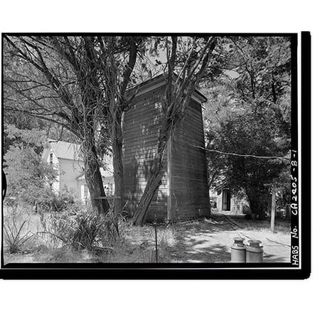 Historic Print, Schlake Ranch, Water Tower, 2300 East Washington Street, Petaluma, Sonoma County, CA, 16" x 20"