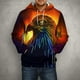 thumbnail image 4 of Sudadera con capucha con estampado 3D de águila y halcón para hombre, sudadera informal de talla grande, sudadera de manga larga, ropa de calle para hombre, 4 of 5