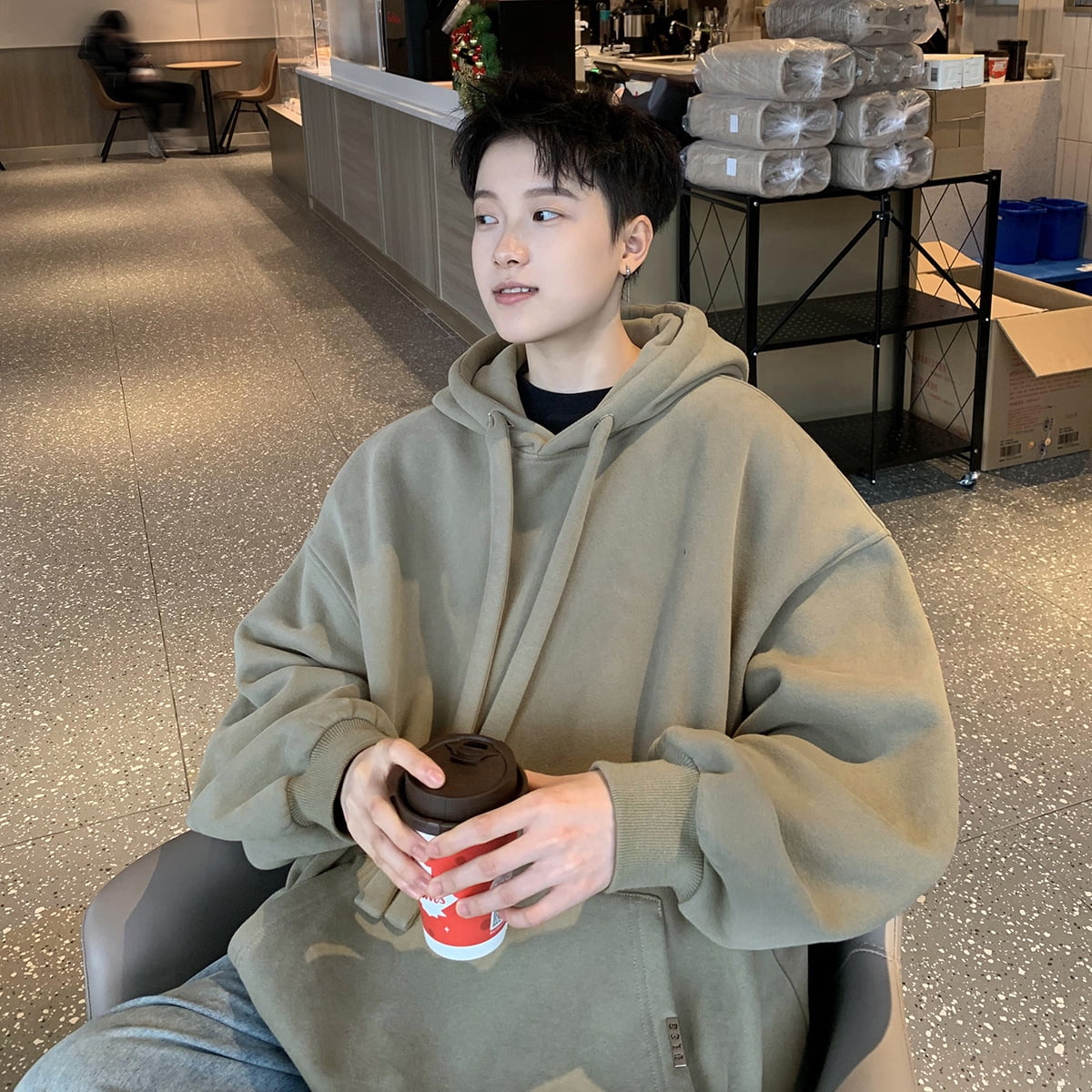 ★2025SS新作★GROVE★GRVB_FLOWER ANORAK JUMPER ☆2025SS新作☆GROVE☆GRVB_FLOWER ANORAK JUMPER SHOP