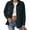 Green, variant on Womens Corduroy Shacket Coats Corduroy Button Collared Long Sleeve Loose Fit Shirt Jacket with Flap Chest Pockets Casual Layering Outerwear