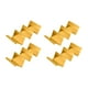 thumbnail image 1 of 4 soportes para tacos, bandeja para servir tacos, elegante y versátil, con capacidad para 3 tacos. oro, 1 of 9