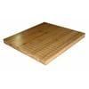 "3/4"" Reversible Solid Bamboo 19X19 Go Game and 13x13 Quick Game Board"