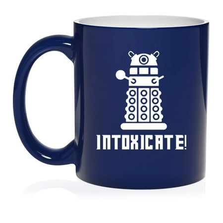 

Intoxicate Funny Ceramic Coffee Mug Tea Cup Gift for Her Him Friend Coworker Wife Husband (11oz Blue)