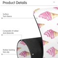 thumbnail image 4 of Yayeee Faucet Mat for Kitchen Sink 14.7" Diatomite Long Splash Guard Pad, Pink Cartoon Ice Cream, 4 of 7