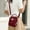 E, variant on Camping & Hiking Women Shoulder Bag Crossbody Cute Satchel 3 Layer Mini Handbag for Daily Decoration