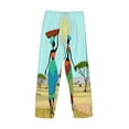 thumbnail image 5 of Disketp African Women In Mountain Landscape Men'S Pajama Pants - Ultra Soft Fleece Sleep And Lounge Pants (Size: S-Xxl), 5 of 9
